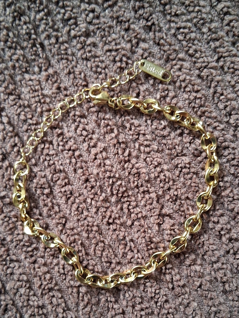 Gold Chain Link Necklace - Unbranded